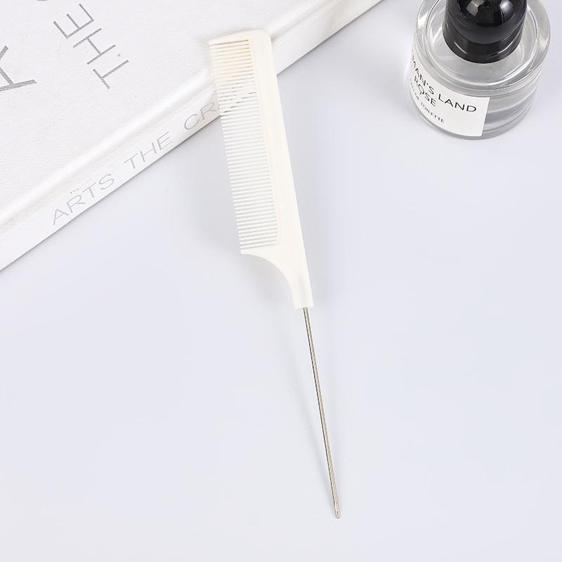 High-Temperature Resistant Steel Needle Tail Comb for Photo Studios