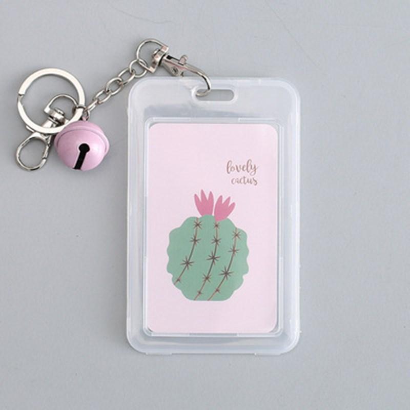 Cartoon Nette Bank Kreditkarte Halter Brieftasche Schutz Fall Männer Frauen Kinder Bus ID Karte Halter Tasche Identität Abzeichen Karte Abdeckung