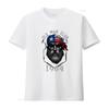 1964 Texas Old Man Club Vintage T Shirt Cotton Crew Neck  with Patriotic Bandana Print Vintage Washed Designer Clothes