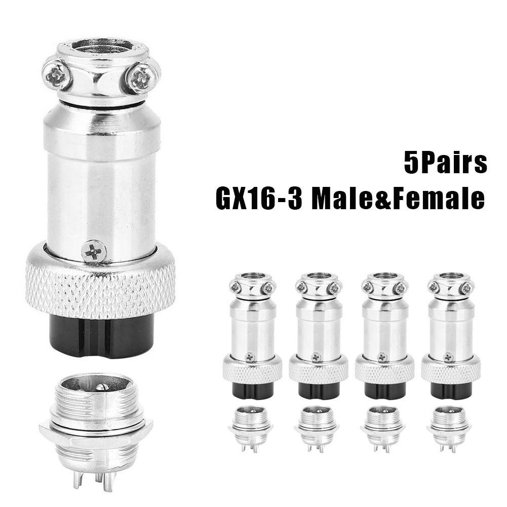 Buy Male And Female Connector 7 A Aviation Plug GX163 at affordable