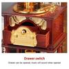 1PC Eight-tone Gramophone Retro Music Box Mini Classic and Nostalgic Style Exquisite Design