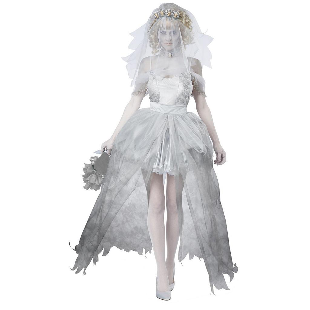 European and American Ladies Demon Vampire Bridal Costume, Game Uniform, Cosplay, Halloween Costume