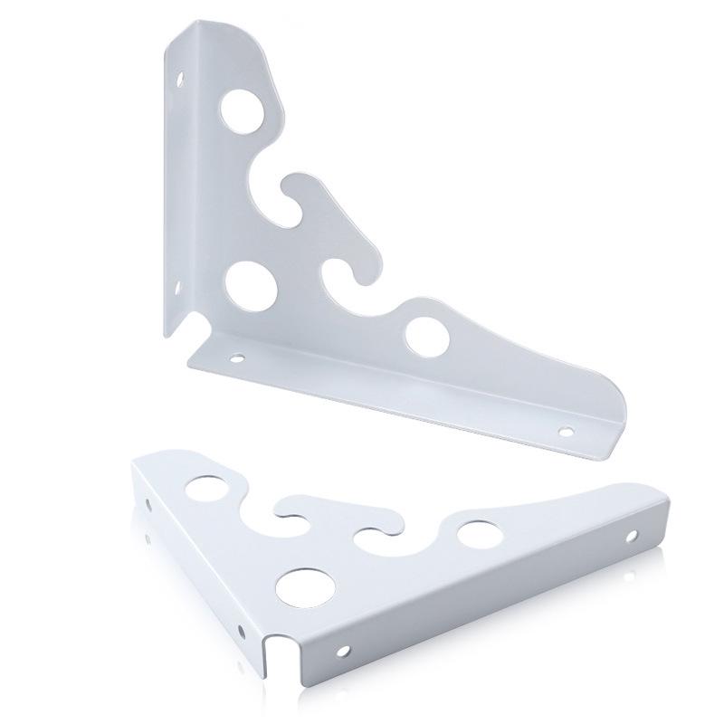 Wand-Dreieckregalhalterung: Obere und untere rechtwinklige Stütze