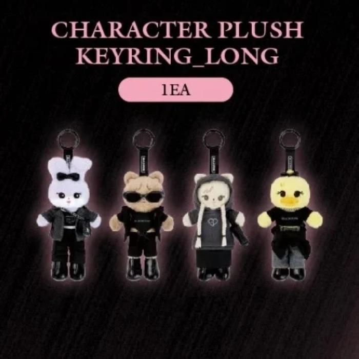 Blackpink [POP-UP DE FECHA LÍMITE] LLAVERO LARGO DE PELUCHE OFICIAL DE PERSONAJE MD