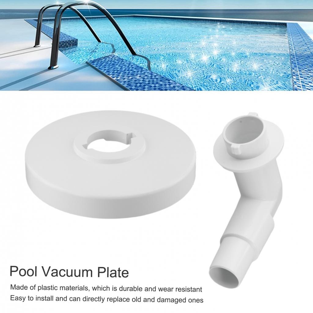 Above Ground Pool Skimmer Vacuum Hose Adapter Plate Convenient Pump