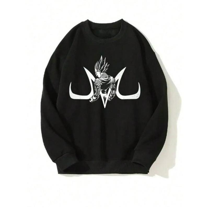 

Dragon Ball Heavyweight Crew Neck Sweatshirt, Fleece Lined Modal-Polyamide, Cold Weather Camping Layer S