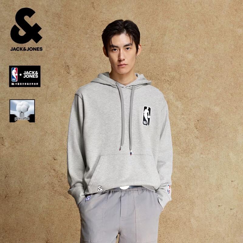 Мужская толстовка с капюшоном Jack & Jones, коллаборация с НБА, 3D-принт S