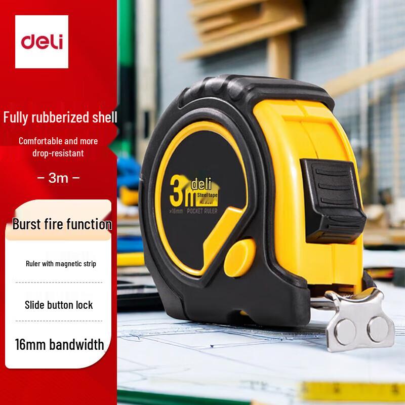 Deli 3m Steel Tape Measure