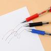 10Pcs Retractable Gel Inks Pen Comfortable Grip 0.5mm Fine Point Gel Pen Red/Blue/Black Inks for Journaling Note Taking