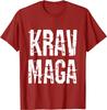 Israeli Close Combat Self Defense System Krav Maga Unisex TShirt Short Sleeve Casual 100 Cotton ONeck Shirt