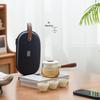 Portable Chinese Travel Tea Set (One Pot, Three Cups)