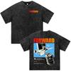 Forward Observations Group Vintage Washed T-Shirt Herren Damen Kleidung Mode Gothic Oversized Kurzarm T-Shirts Streetwear