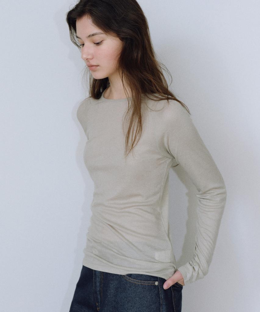 Yulago Modal Raglan Slim T-Shirt