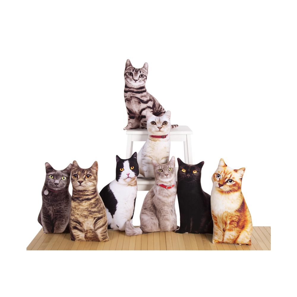 realistic cat pillow