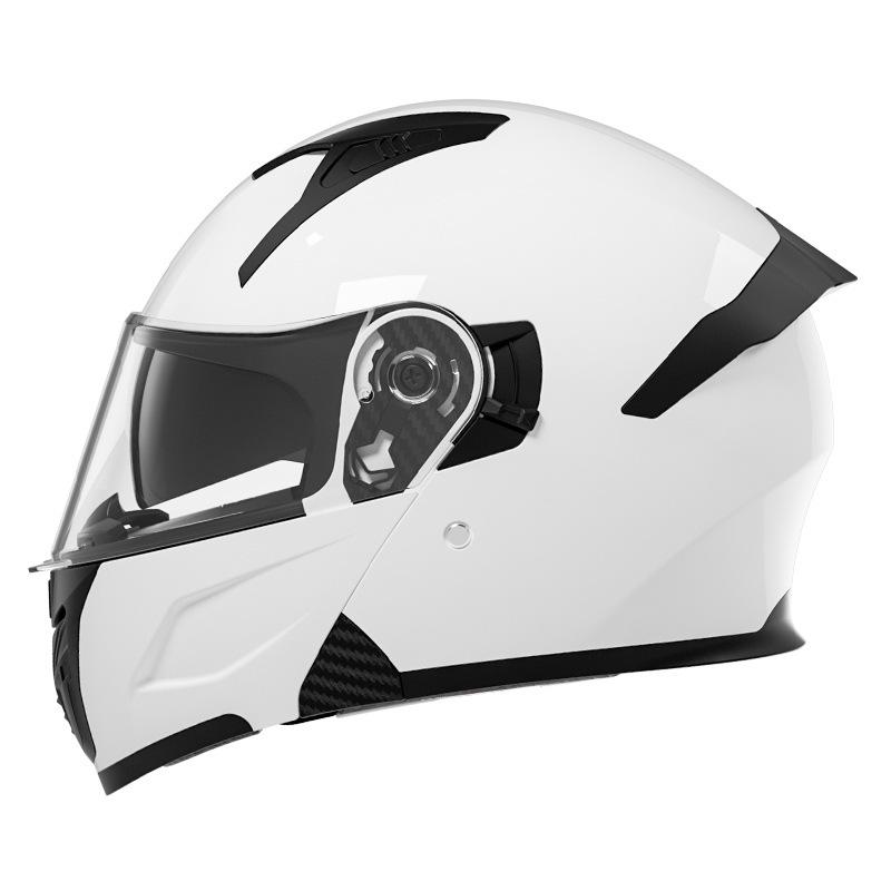 DOT Certified Flip-up Motorcycle Helmet for Men & Women - All-Season Full Face Helmet