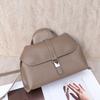 Cowhide Bag  Juren Leather Bag  Large Capacity  New Commuter Handbag  Women's Niche  Versatile Shoulder Bag