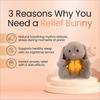 Baby Breathing Bunny Baby Soothing Bunny Plush Doll Toy Baby Kids Soothing Music Sleeping Companions Sound 2Pcs
