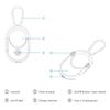 Dual Modes Sensitivity Portable Lens Finder 2 Levels LED Infrared Presence Sensor  Hotel Security