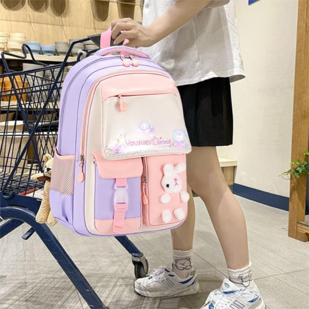 2025 Primary School Girls' Schoolbag Kawaii Lightweight Children's Bag Waterproof Bags Colorful Travel Backpack Mochilas Gifts