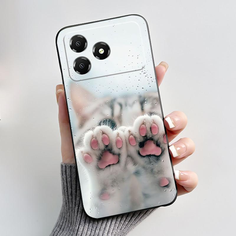 Phone Casing For ZTE Blade A36 Case Z2472 Aesthetic Luxury Cute Cool Boys Girls Black Matte Soft Silicone Protective Back Cover