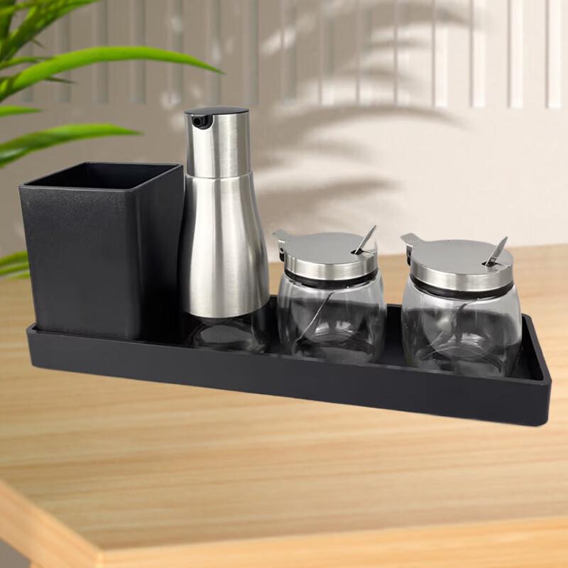 Beifu Commercial Seasoning Bottle & Chopstick Holder Set