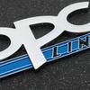Kovové 3D logo OPC line, samolepka na auto, samolepky s emblémem na zadní kufr pro Opel Astra H J Insignia Corsa Zafira Vectra C D B