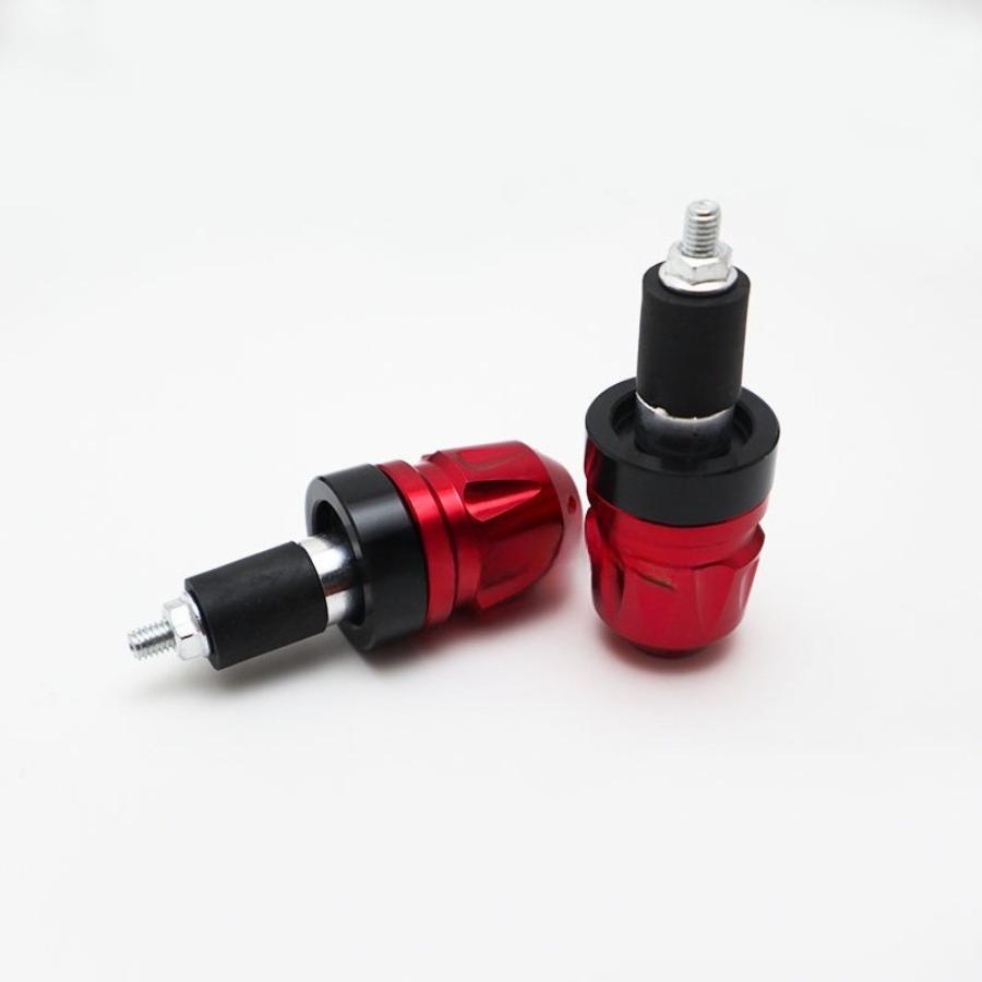 Lebendige Aluminium Motorrad Lenkerstopfen - Ausgleichsendkappen für Rollergriffe