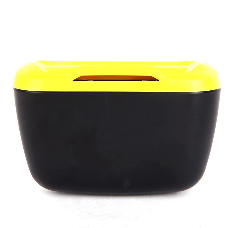 Fashion Car Trash Can Garbage Attractive Trash Bin Dust Case Holder Car Storage