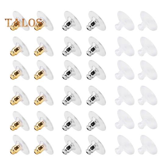 

120 шт. Подставки для сережек с подушечкой Гипоаллергенные фиксаторы для сережек Акриловые подставки для сережек Замена для потерянных подставок для сережек Изготовление сережек своими руками разноцветный