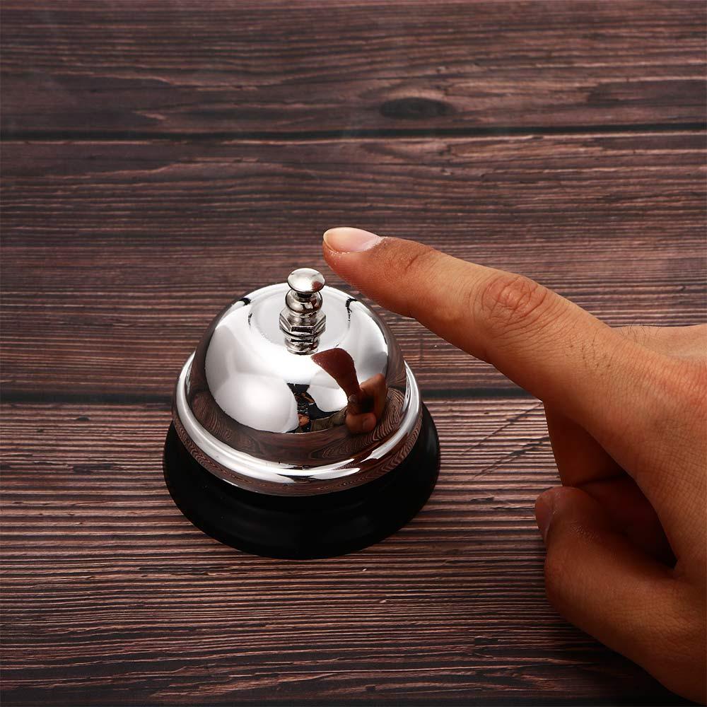 School Anti-Rust Reception Christmas Craft Durable Desk Bell Service Ring Ringer Call Ringing Bell