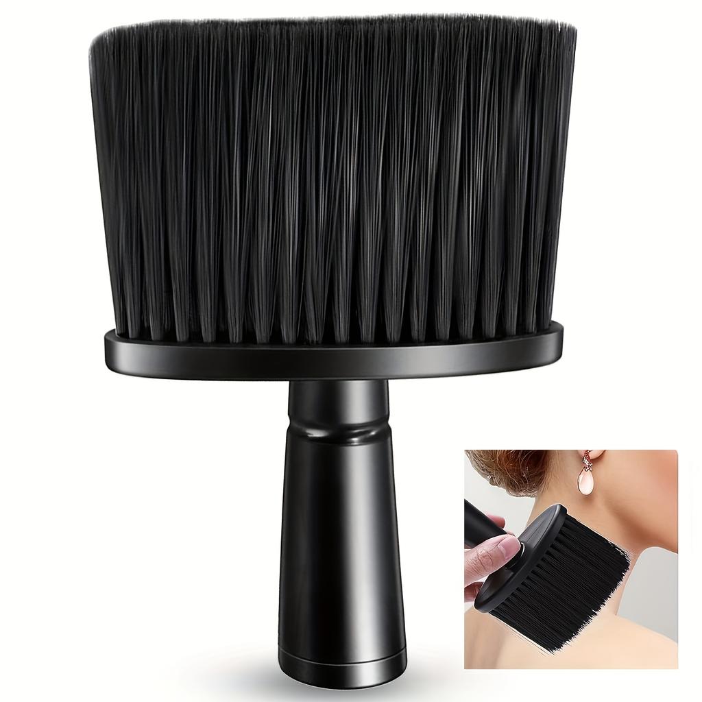 Soft Nylon Brush for Hair Cleaning, Professional Barber Neck Duster, Multi-Functional Cleaning Brush, Suitable for Salon
