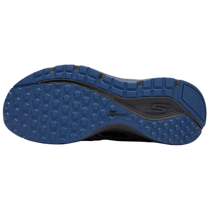 Skechers Go Run Consistent Low top Running Shoes Men's Gray Blue 220034-CCBL