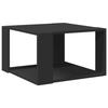 VidaXL Coffee Table Black 51.5x51.5x30 Cm Engineered Wood, Side Table, Living Room Table, Side Table, End Table, 848137