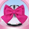 Motorcycle Helmet Bow Decoration Electric Bike Helmet Car Body Decoration Accessories Bowknot Suction Cup Type For Girl Women