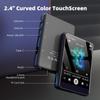 Bluetooth 5.4 HiFi MP3 Player 2.4-inch Touchscreen Walkman with Camera Can Take Pictures with Speaker/FM /Recorder/eBooks
