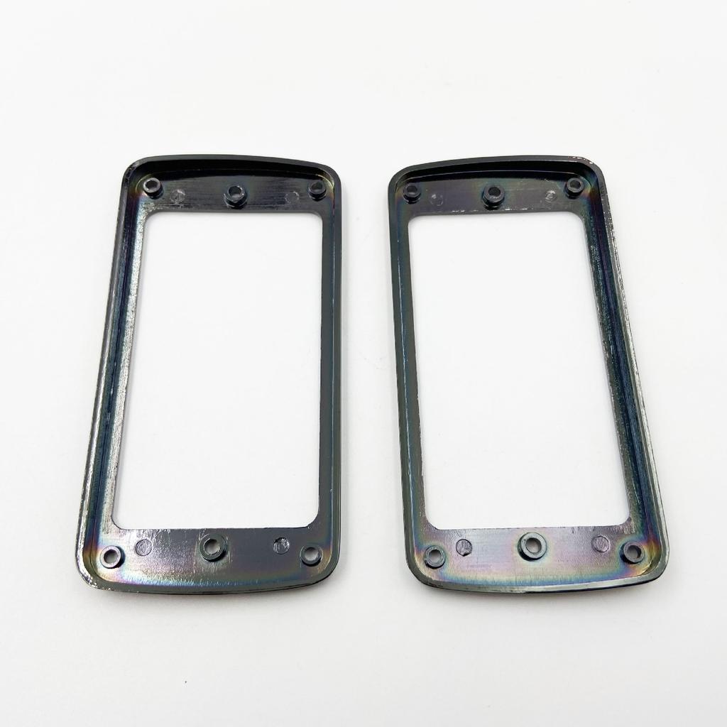 2 Per Set Zinc Alloy Engraved Pickup Frames Electric Guitar Humbucker Pickup Frames Frames Flat Frames