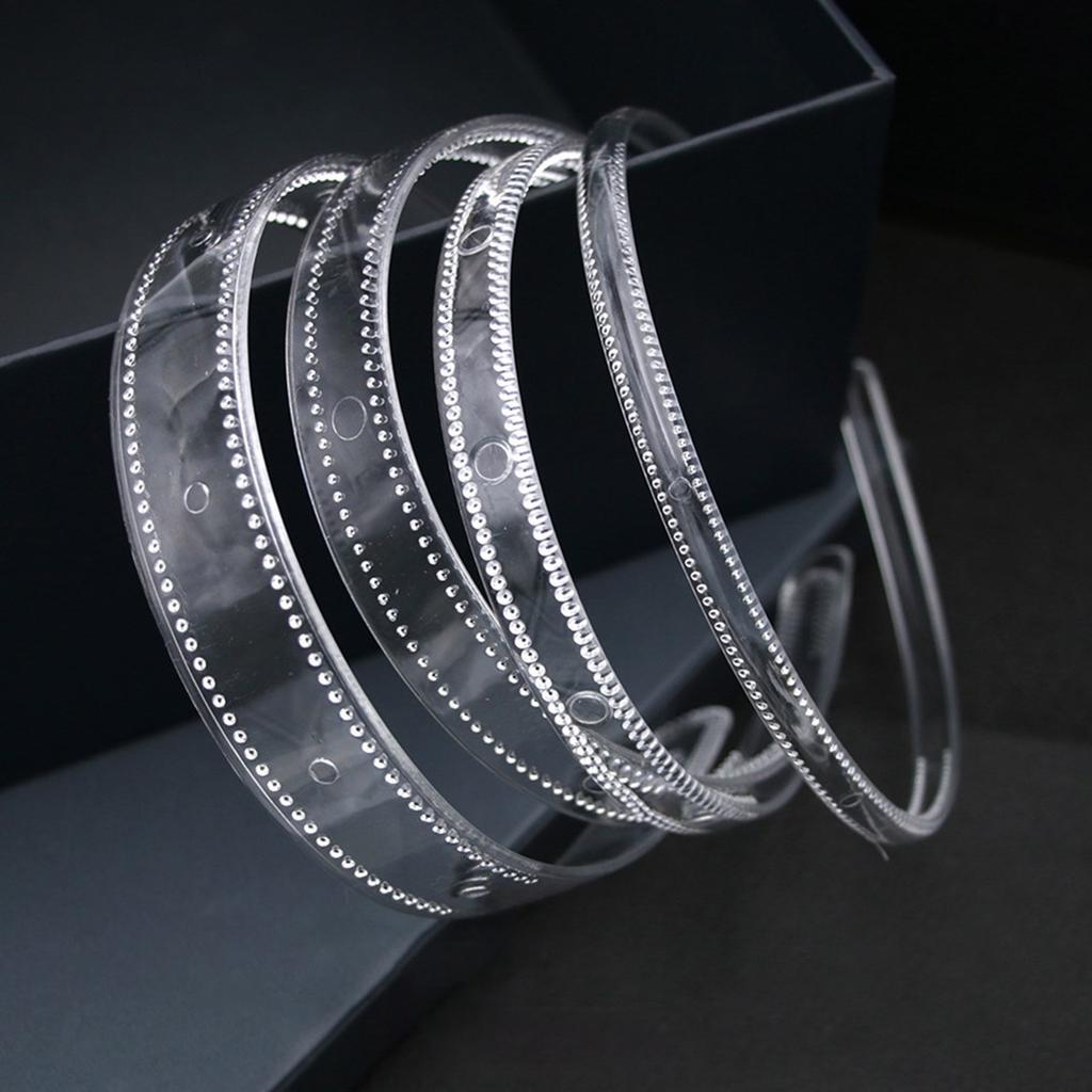 Plain Headbands Teeth Comb Headpieces Tooth Comb Pageants Proms Party Bride Headpieces Party Props Toothed Headbands