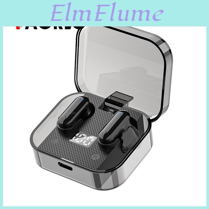 Noise Vaorlo Earphones Cancel Wireless Led Digital Display Headphone Mini Inear Headset With Hd Microphone For All Smartphones