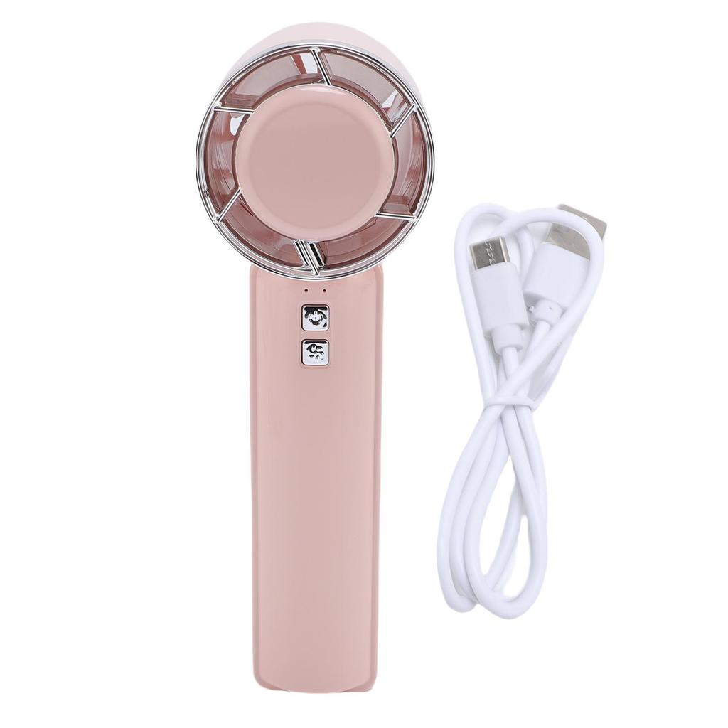 Portable Handheld Fan 5 Speed USB Rechargeable Cool Wind Hand Fan with Mountaineering Clip