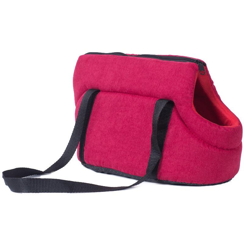 Foldable Breathable Pet Backpack for Cats & Dogs - Single/Double Shoulder & Crossbody Options