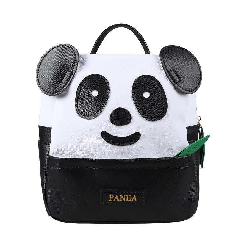 Cute Panda Children's Backpack Stylish Cartoon Design For Preschool Kids With Breathable Fabric