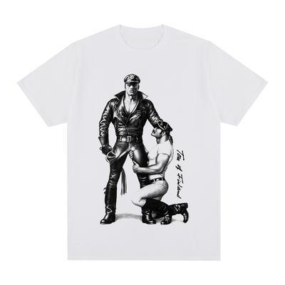 Tom Of Finland Boyfriend T-shirt Gay Cops Cotton Men T Shirt New TEE TSHIRT Womens Tops Unisex