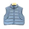 Sweet new national standard white duck down ribs down vest women's autumn and winter curvature vest