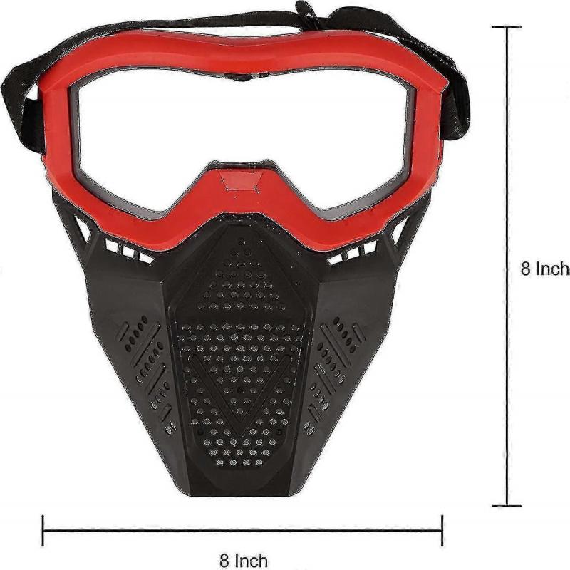 2 Pack Tactical Mask Compatible With Nerf Rival, Apollo, Zeus, Khaos, Atlas, Artemis Blasters Rival Mask