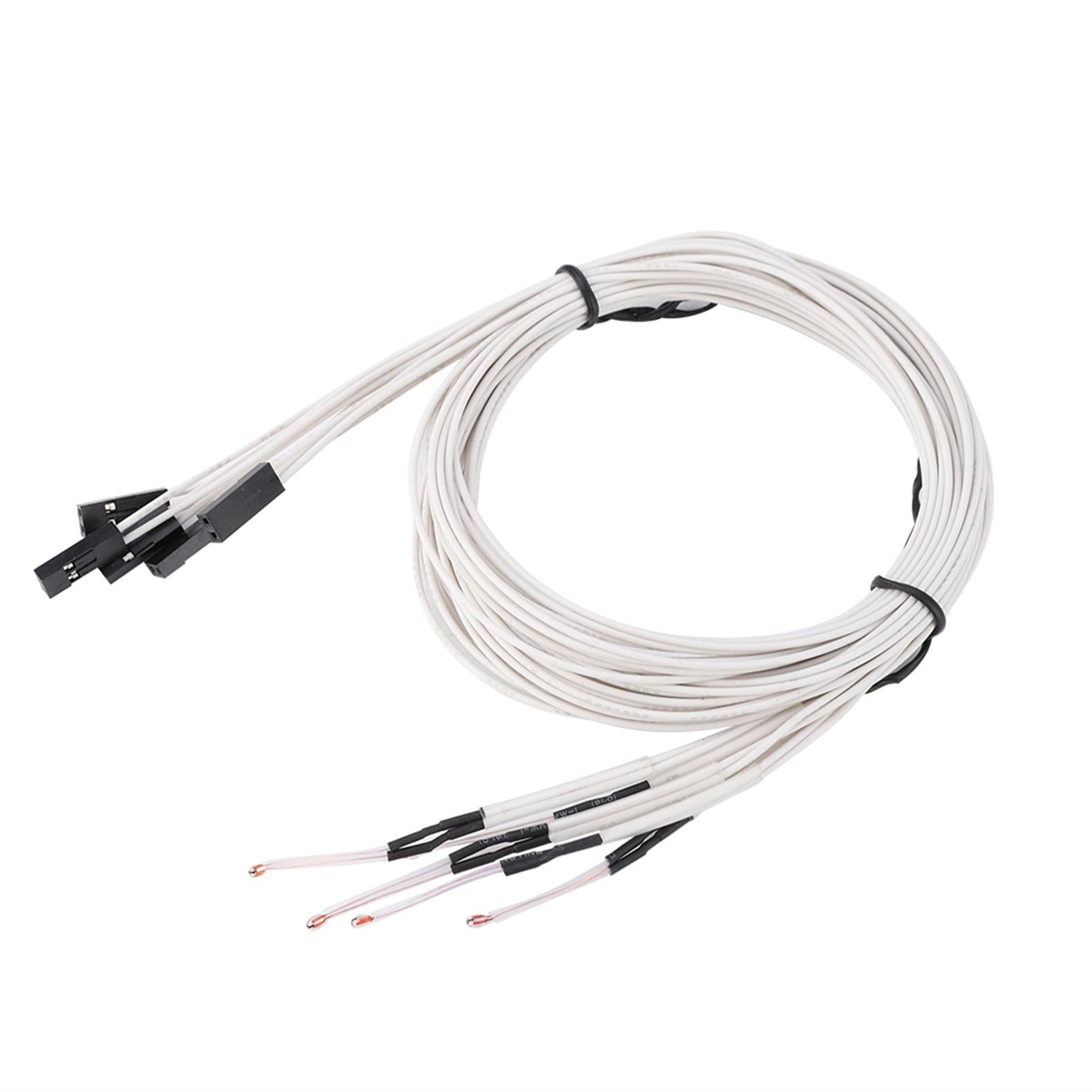 

5PCS 3D Printer Accessories 100K 3950 Temperature Sensor With Terminal Thermistor