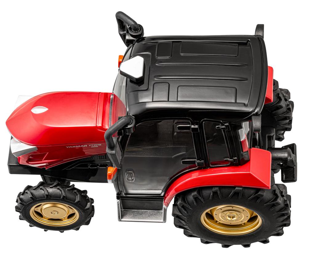Yanmar YT3 Reibung YANMAR Alter 3 und Miniaturmodell Arbeitshobby Traktor, Traktor, Oben, Spielzeug, Fahrzeug, Innenraum,