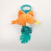 Infant Toy Cartoon Animal Stuffed Hanging Rattle Playthings Infant Bed Crib Car Seat Travel Size Stroller Soft Plush Playthings Featuring Wind Chimes