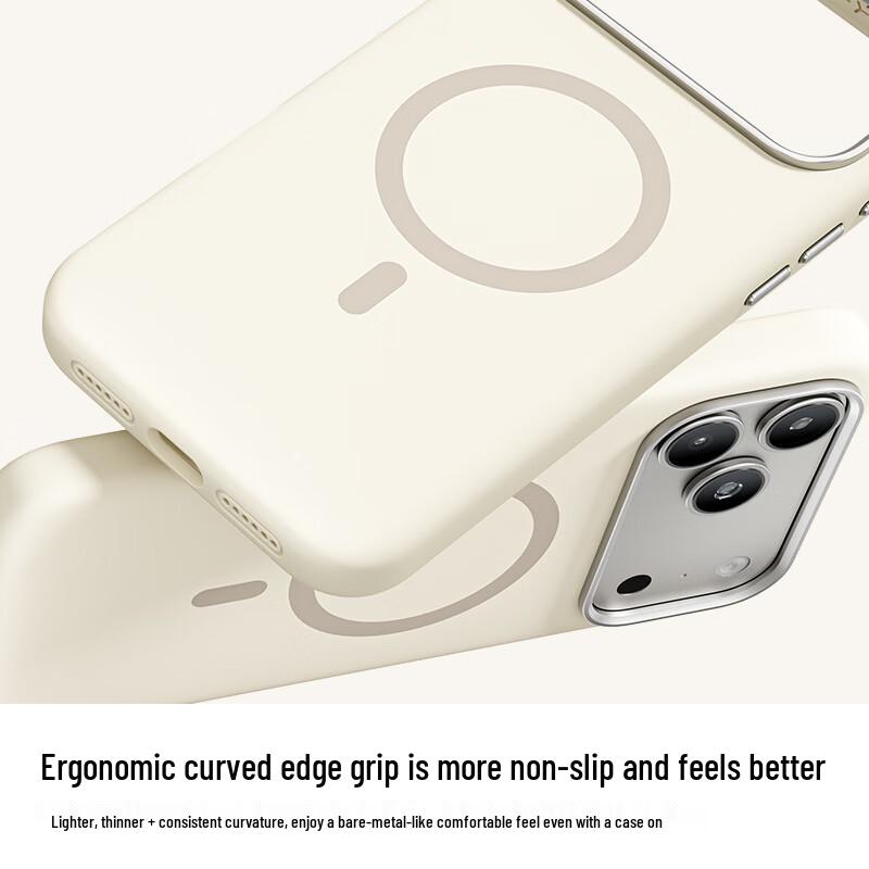 SANZHE Magnetic Liquid Silicone Phone Case for Apple iPhone