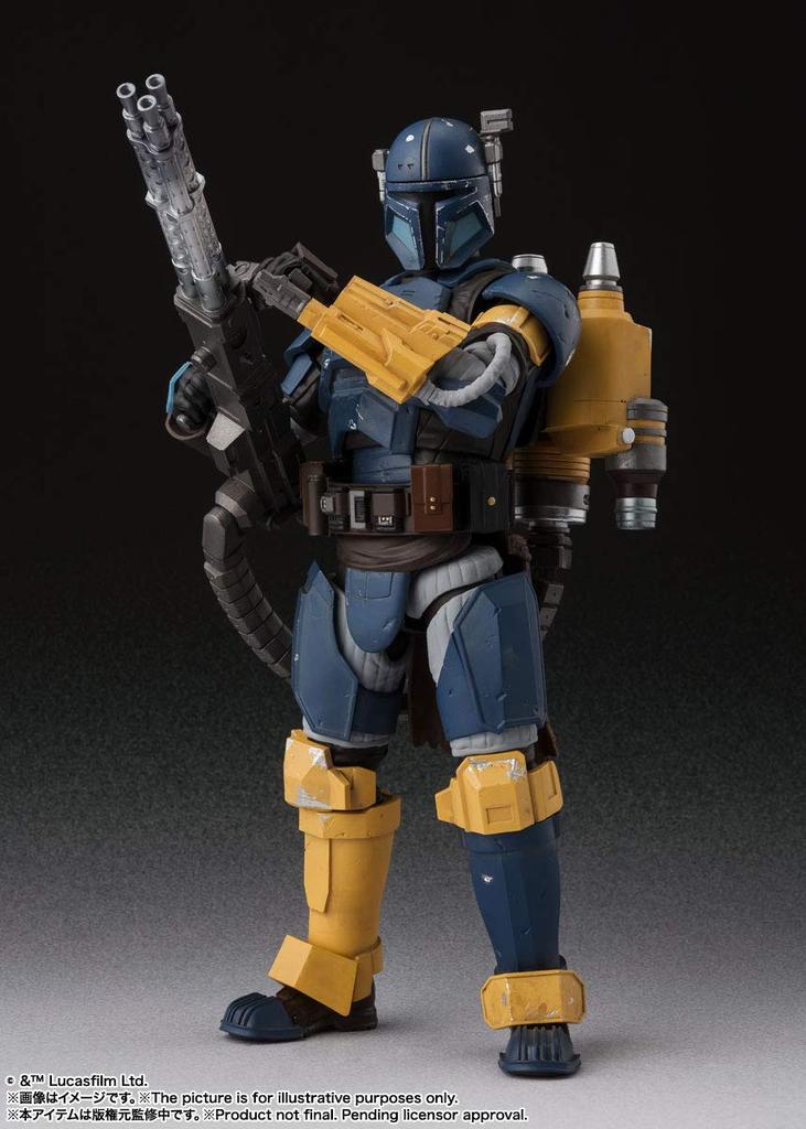 TAMASHII NATIONS Star Wars Heavy Infantry Mandalorian S.H.Figuarts (STAR WARSThe Mandalorian)