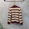 C S In The Room Mika Color bloCk Stripe Knit Cardigan 3Color C